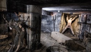 Středověká mučírna, kde leckdy odsouzení svůj život ukončili.