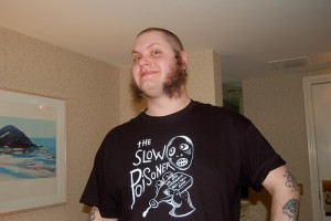 Carlton Mellick III osobně.